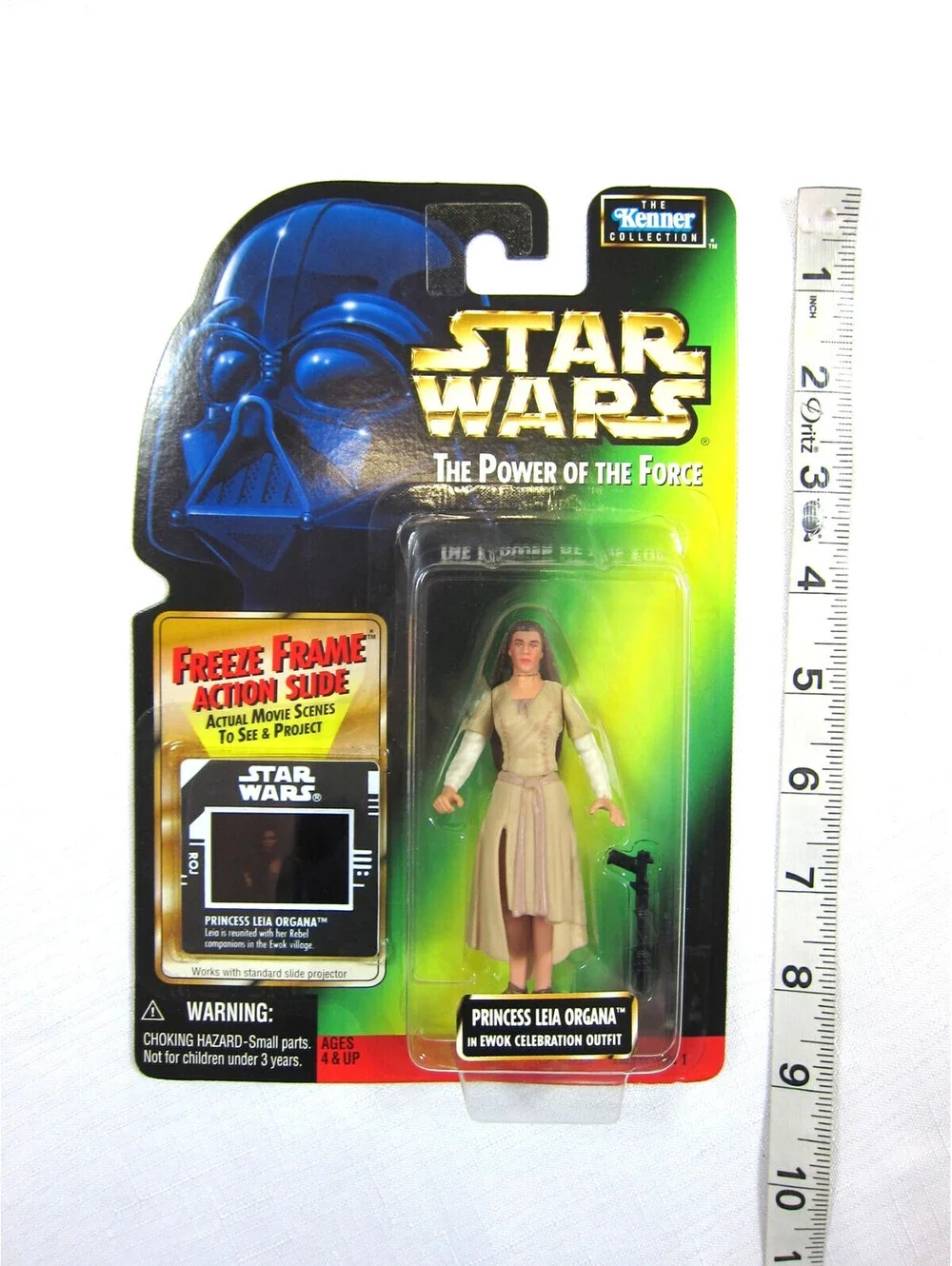 Star Wars Power of Force Luke Skywalker X-Wing, Leia Ewok, Emperors Royal Guard